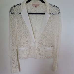 Philosophy lace jacket